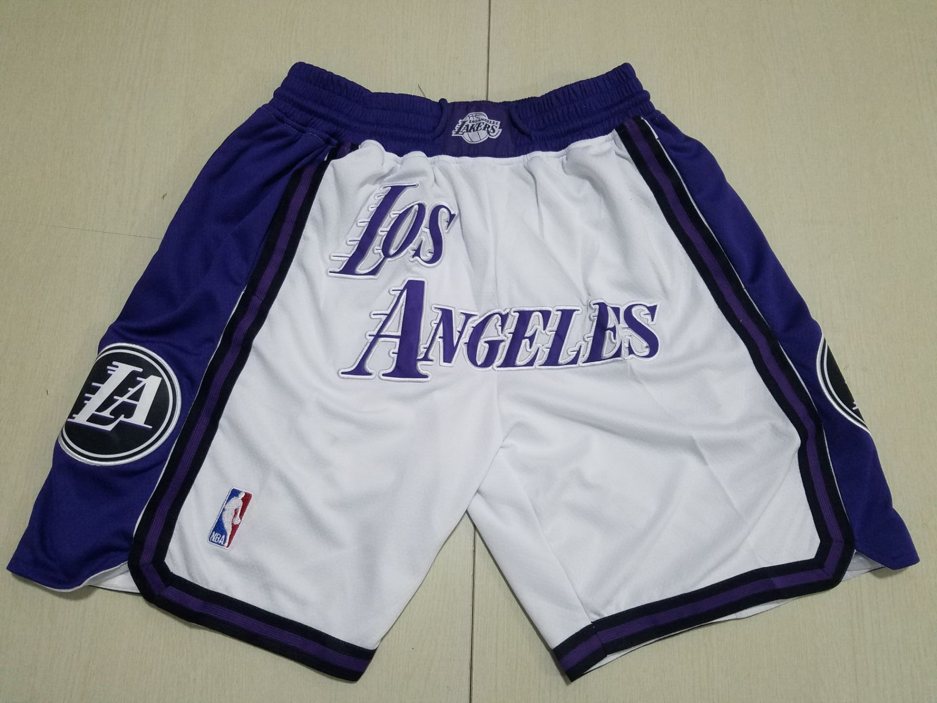Men NBA Los Angeles Lakers Shorts 20230218->los angeles lakers->NBA Jersey